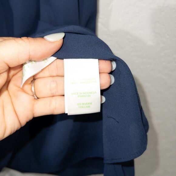 New Lilly Pulitzer True Navy Talisa Dress Size XS - Picture 10 of 10